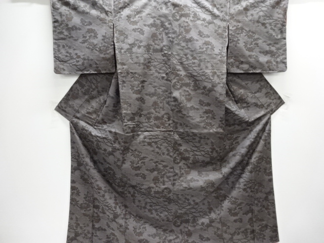 Japanese Kimono / Tsumugi Omeshi Silk